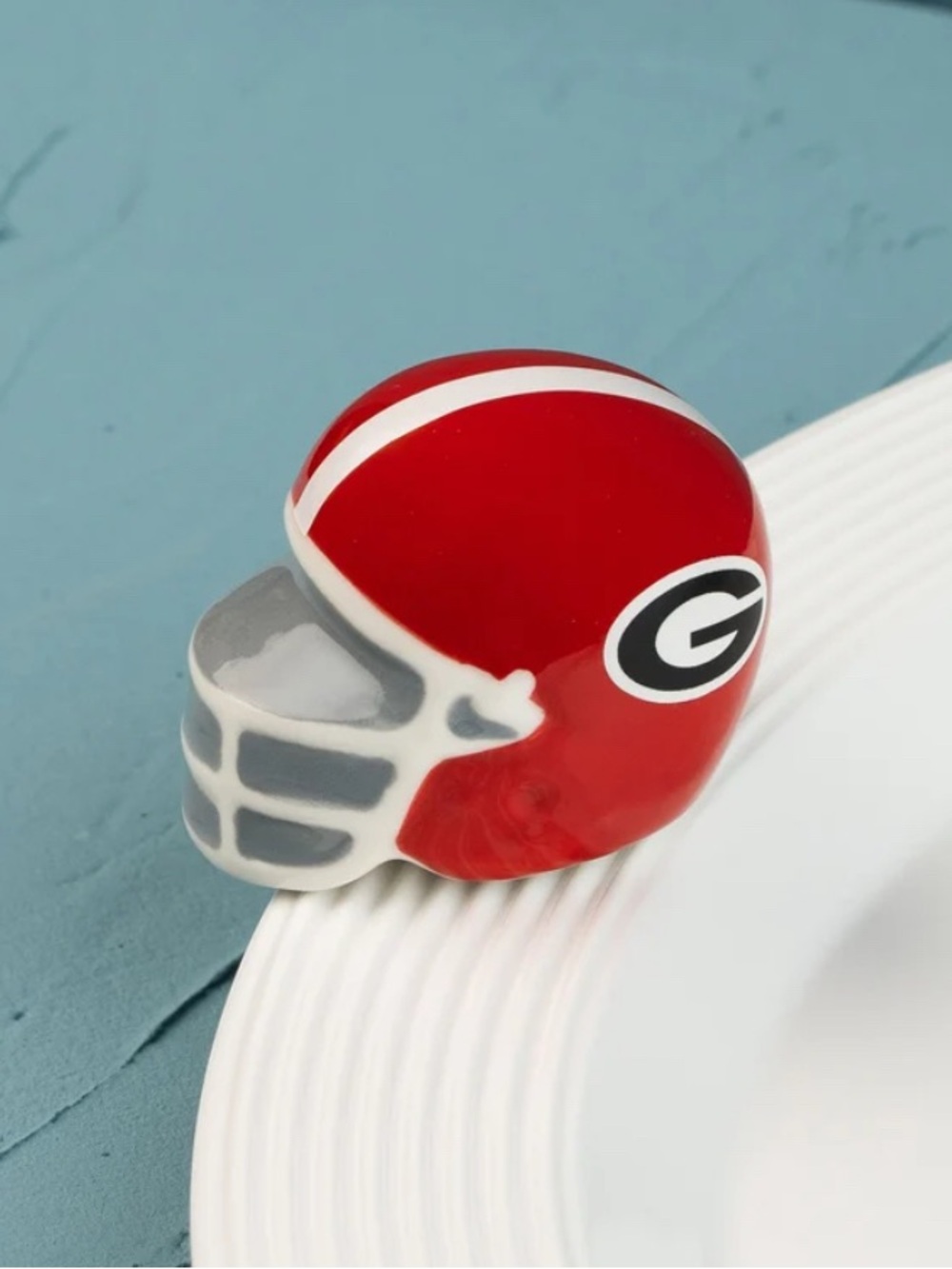 university of georgia helmet- mini - Nora Fleming - Picture 2 of 2